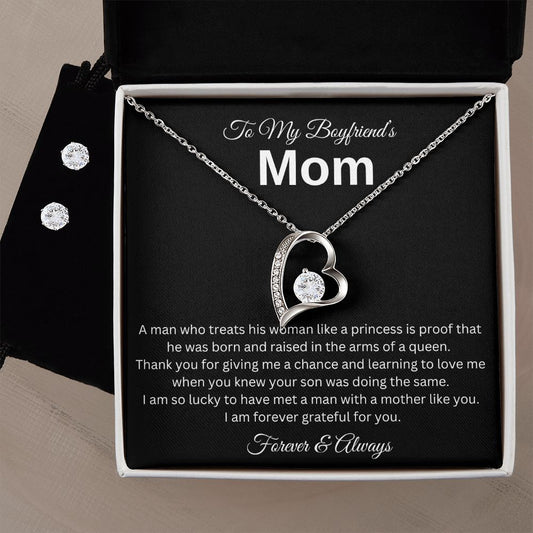 To My Boyfriend's Mom | Forever Love Necklace