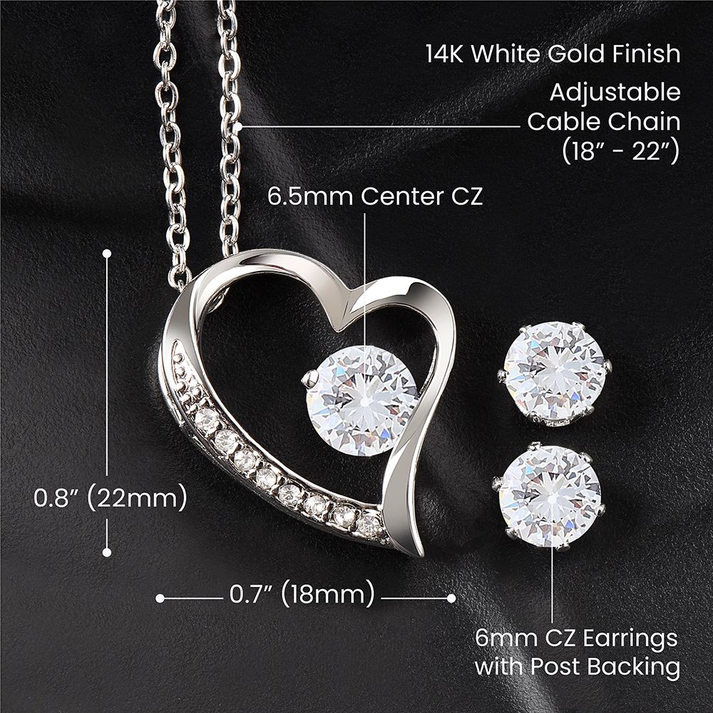 To My Boyfriend's Mom | Forever Love Necklace