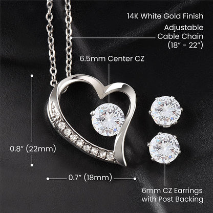 To My Boyfriend's Mom | Forever Love Necklace