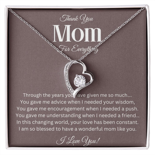 To Mom | Forever Love Necklace