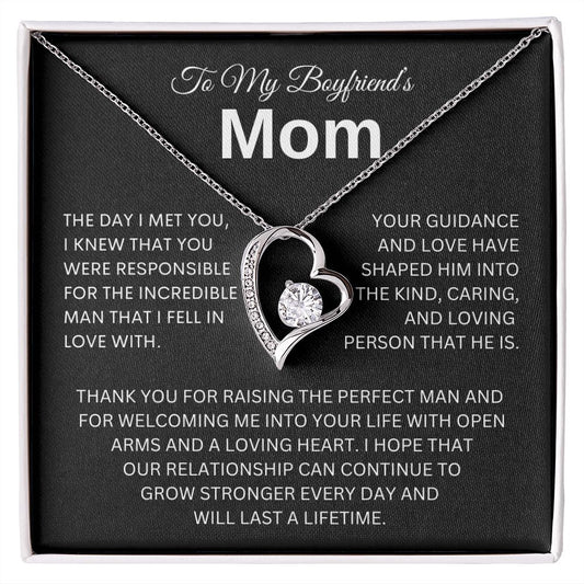 To My Boyfriend's Mom | Forever Love Necklace V1