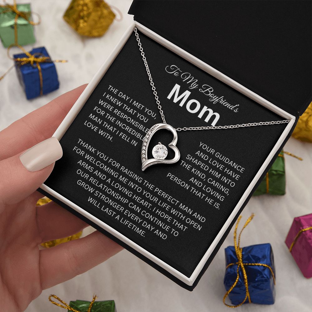 To My Boyfriend's Mom | Forever Love Necklace V1