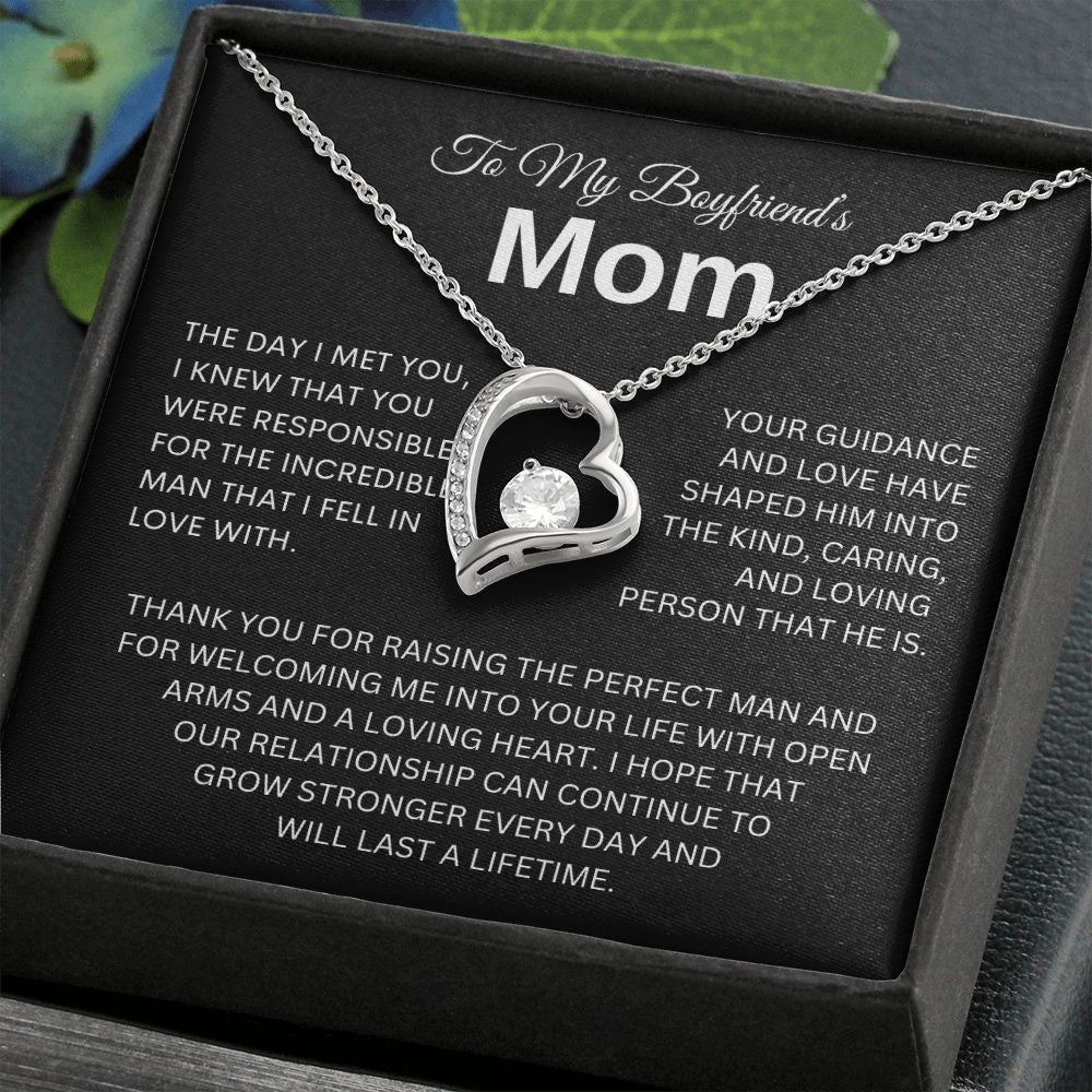 To My Boyfriend's Mom | Forever Love Necklace V1