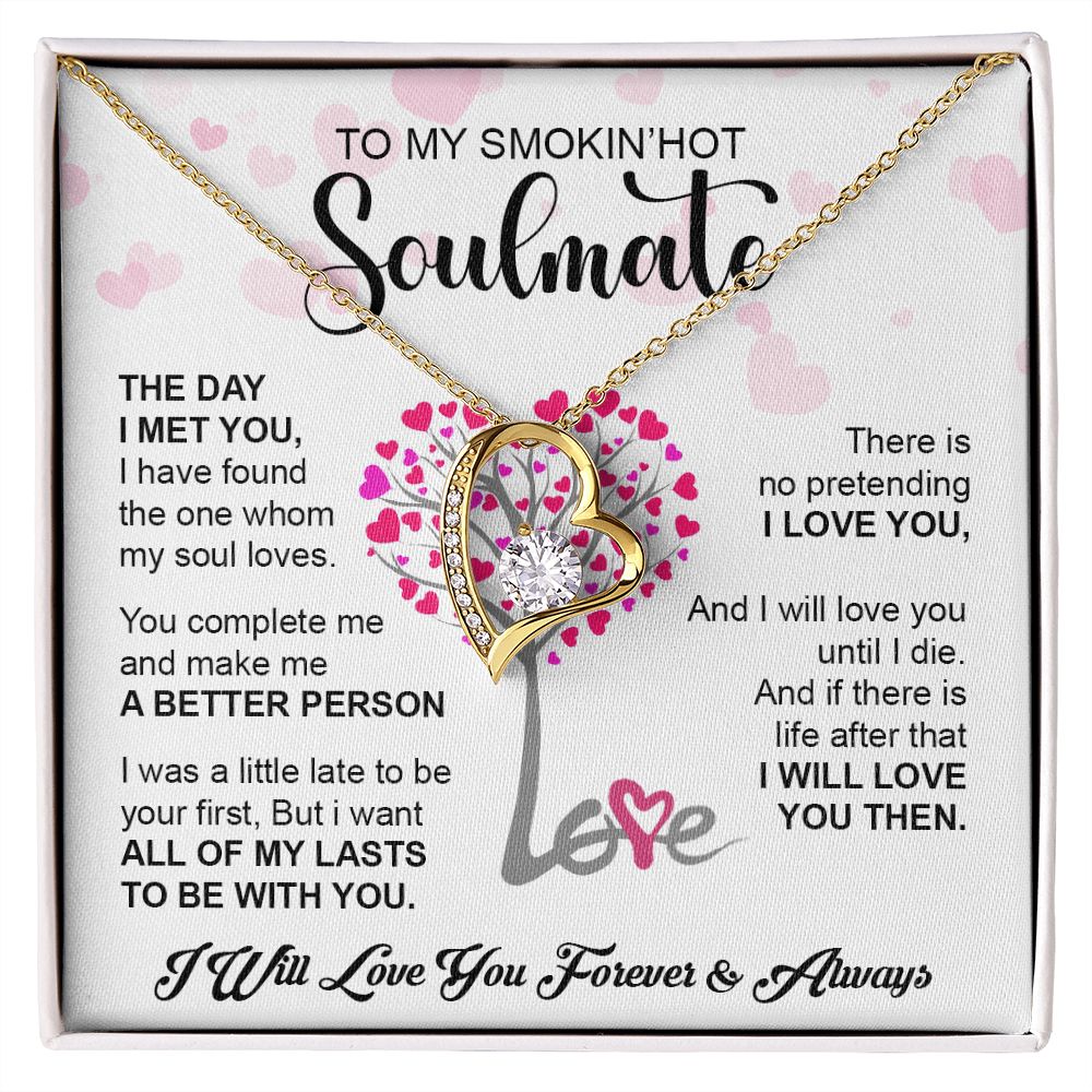 My Smokin Hot Soulmate | The Day I Met You - Forever Love Necklace
