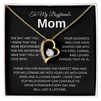 To My Boyfriend's Mom | Forever Love Necklace V1