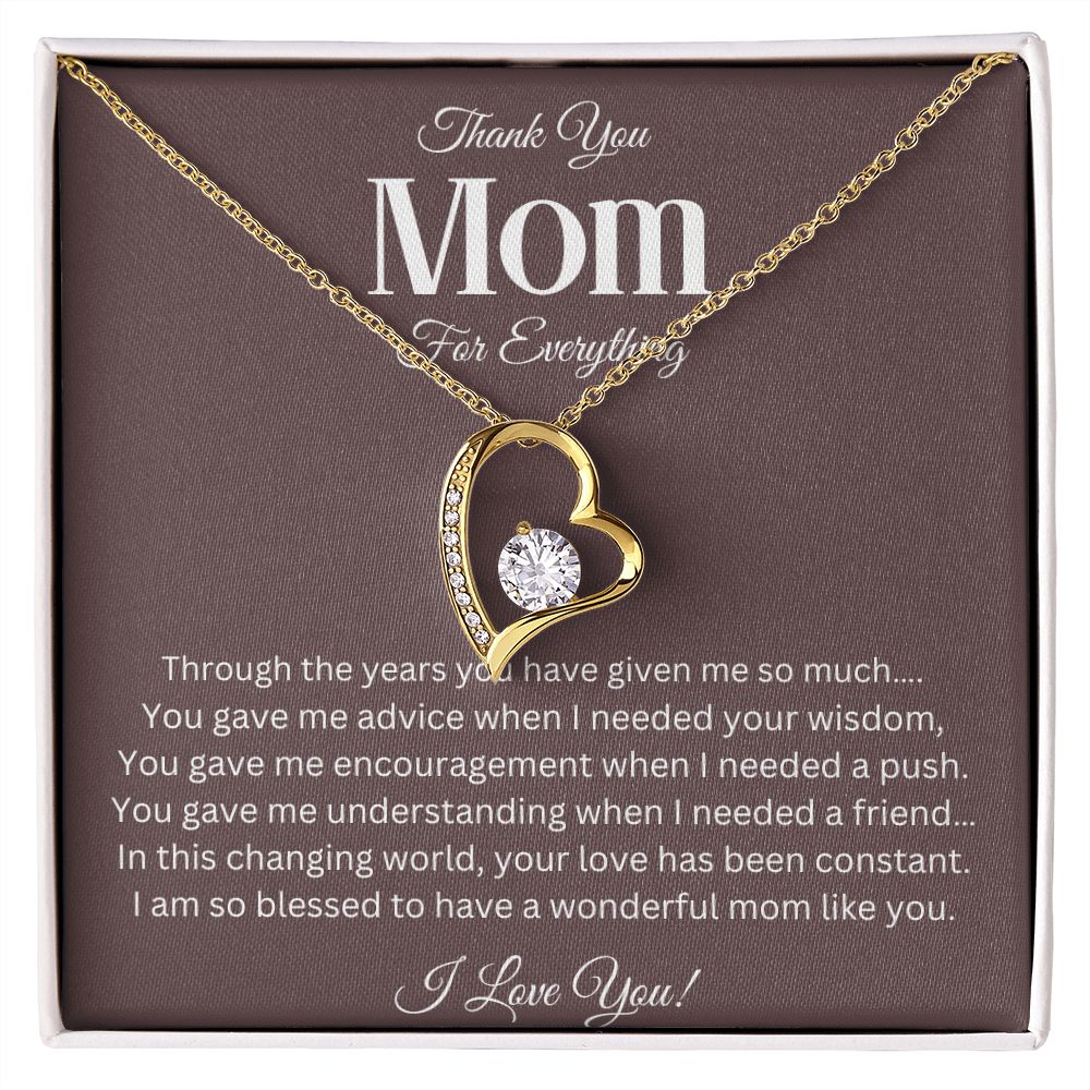 To Mom | Forever Love Necklace