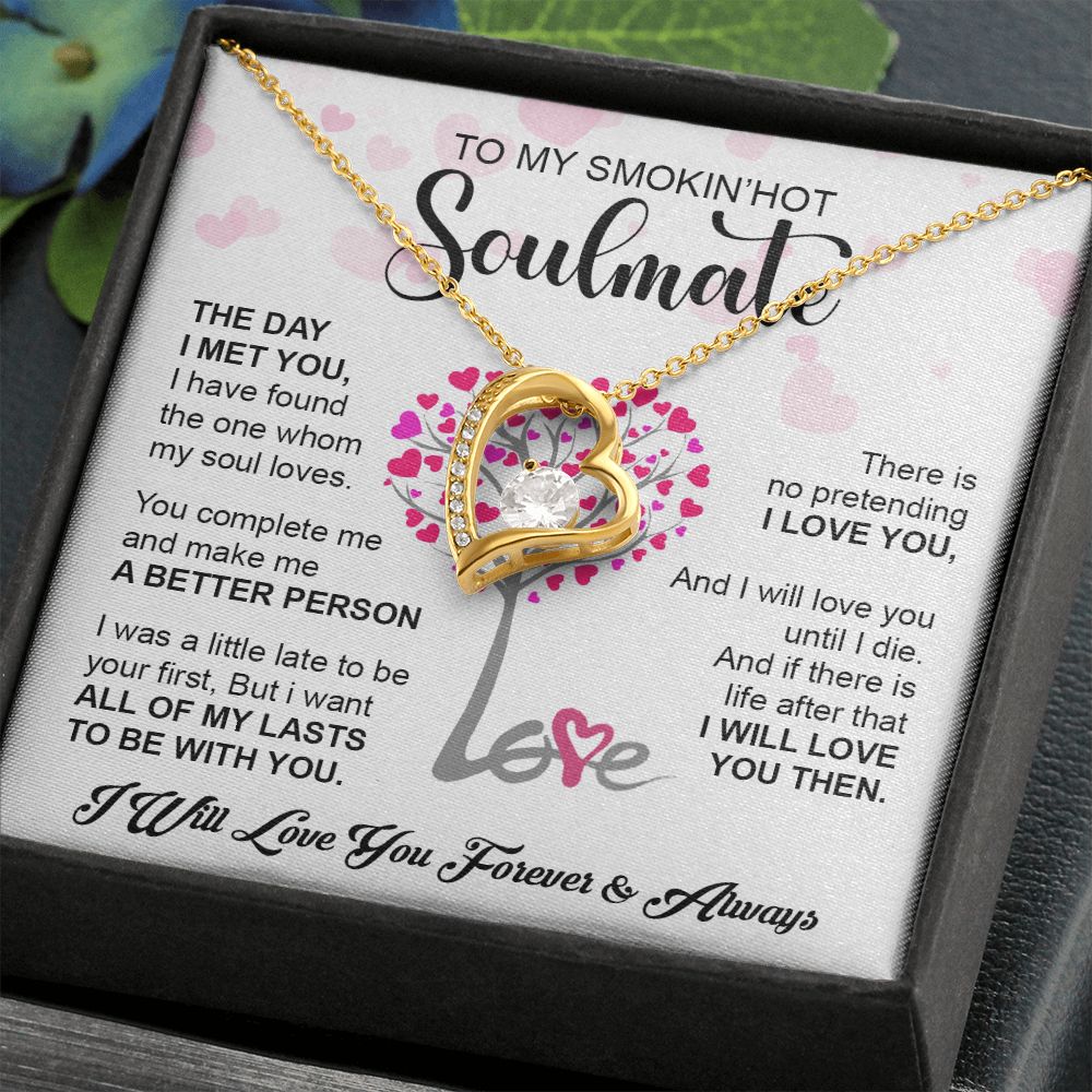 My Smokin Hot Soulmate | The Day I Met You - Forever Love Necklace