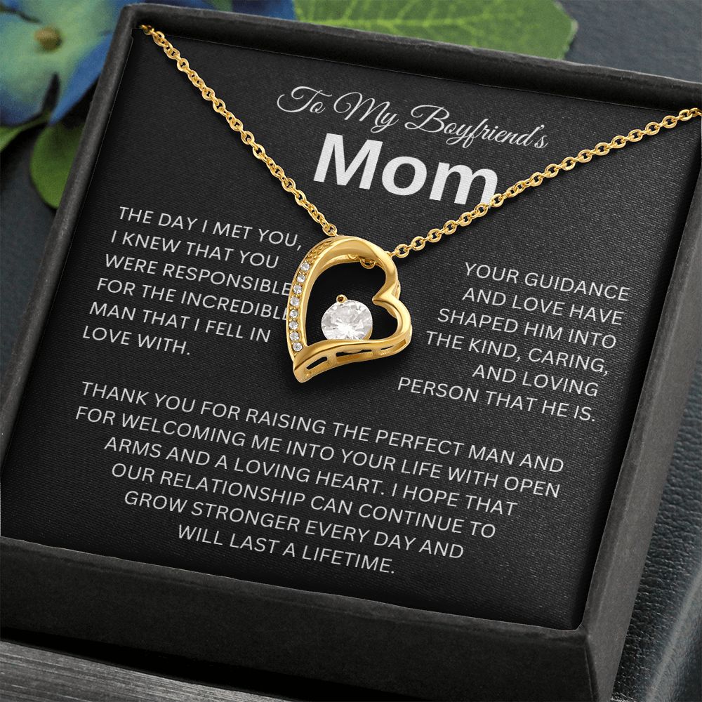 To My Boyfriend's Mom | Forever Love Necklace V1